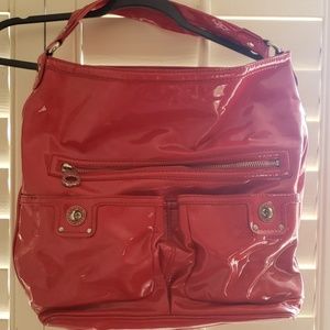 Marc jacobs red patent handbag